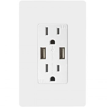 TOPGREENER High-Speed USB Charger Outlet
