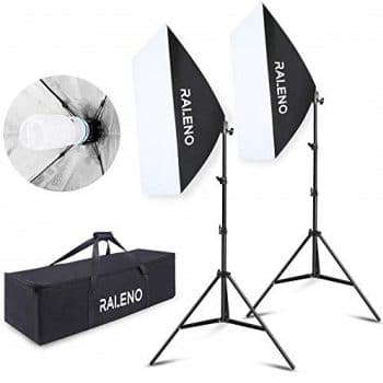 RALENO Continuous Lighting Photography Kit