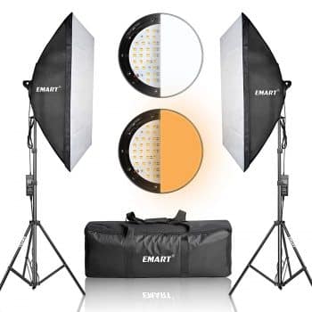 Emart Photo Equipment Softbox Lighting Kit