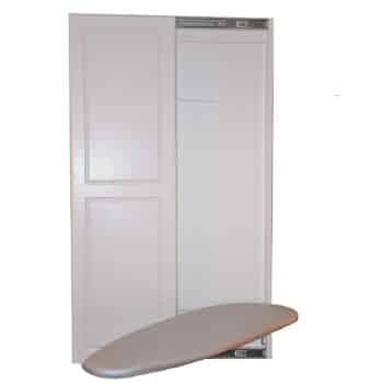 Slide-Away Ironing Boards with Double Panel Door