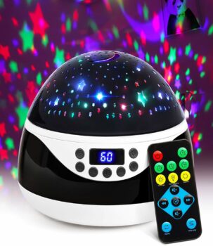 Star Night Light Projector for Kids with Timer Music