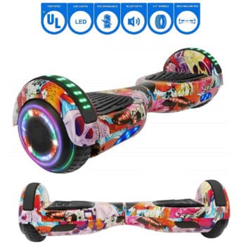 NHT Bluetooth hoverboard built-in led lights