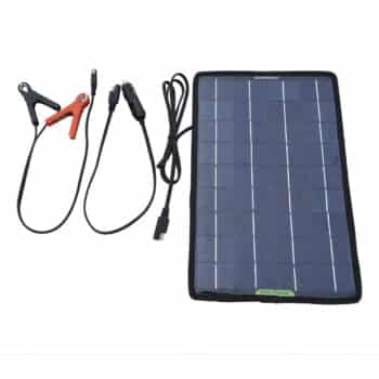 ECO-WORTHY 12V 10-W Portable Solar Battery Charger