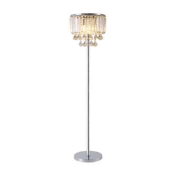 Hsyile Lighting KU300171 Cozy Elegant Modern Creative Crystal Floor Lamp