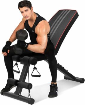Bigzzia Adjustable Olympic Weight Bench