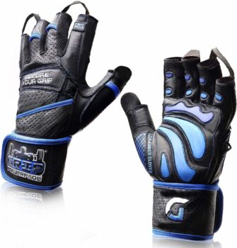 Elite Leather Gym Gloves