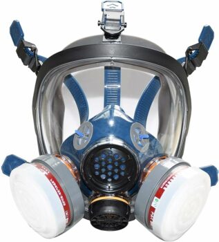 UOPASD Organic Vapor full-face Respirator gas mask with Carbon Air Filter