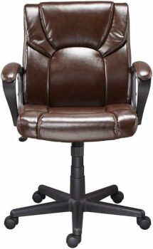 Staples 272093 Montessa Brown Luxura Managers office Chair