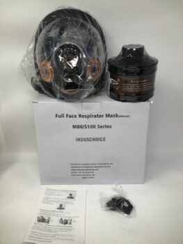 Induschoice Organic Vapor Gas Mask Full Face Respirator Mask
