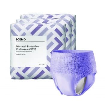 Amazon Brand – Solimo Protective Underwear for Women