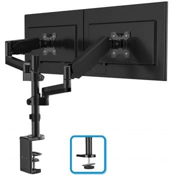 IMtKotW Dual Arm Monitor Desk Mount Stand