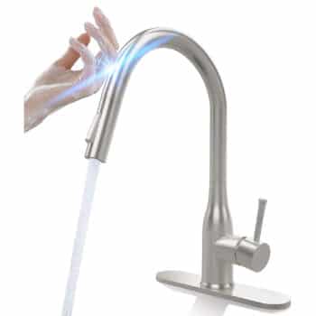 CWM Touch Kitchen Faucet w/Pull Down Sprayer
