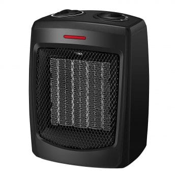 Andily 750W/1500W small ceramic Space Heater w/ Thermostat