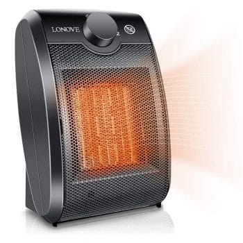 LONOVE 1500W Portable Ceramic Heater