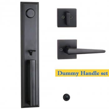 Keyed Entry Double Door Handleset and Lockset
