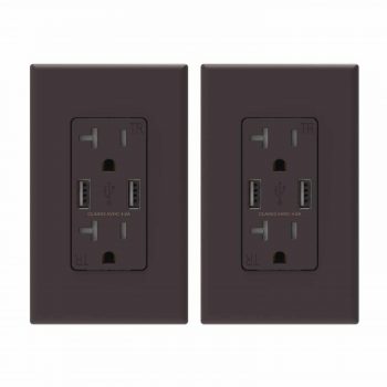 ELEGRP USB Outlet Wall Charger