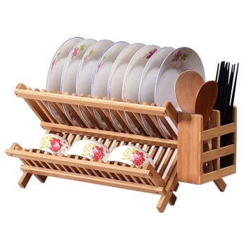 EOSAGA Bamboo Dish Rack