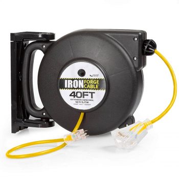 Iron Forge Cable Extension Cord Reel