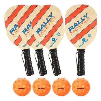 Rally Meister Pickleball Paddle Deluxe Bundle