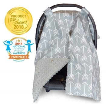 Kids N' Such Car seat Canopy & Nursing Cover | Arrow Pattern