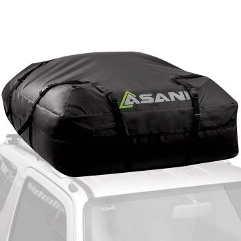 Asani Waterproof Car Cargo Carrier Weatherproof Luggage Roofbag (15 Cubic Feet)