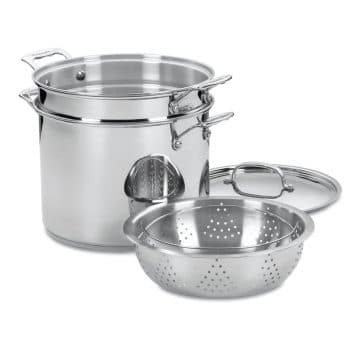 Cuisinart 77-412 Chef's Classic Stainless Pasta/Steamer Set