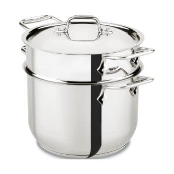 All-Clad E414S6 Pasta Pot and Insert Cookware