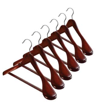 High-Grade Wide-Shoulder Wooden Hangers