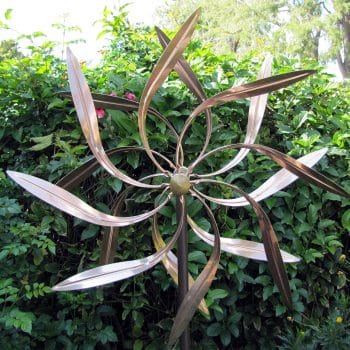 Stanwood Dancing Willow Leaves Wind Sculpture