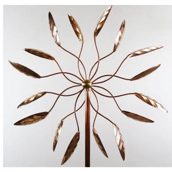 Stanwood Copper Dual Spinner Wind Sculpture