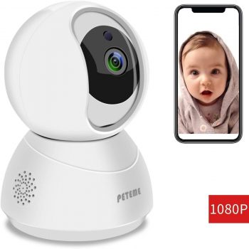 Peteme Security Audio Baby Monitor