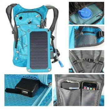 AMTOP Backpack with Solar Powered Panel