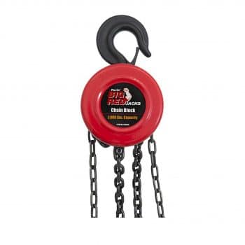 BIG RED TR9010 Torin Chain Block Hoist (2,000 lbs) Capacity