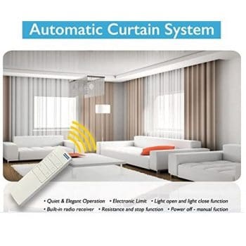 Electric Remote Controlled Drapery System