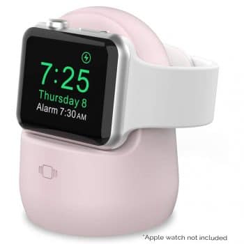 AHASTYLE Silicone Charging Stand Dock for Apple Watch