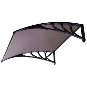 VIVOHOME Polycarbonate Door Window 40 Inch x 120 Inch Awning Canopy