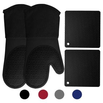 HOMWE Silicone Oven Mitts