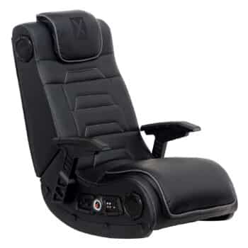 X Rocker Pro Series H3 Black Leather Chair