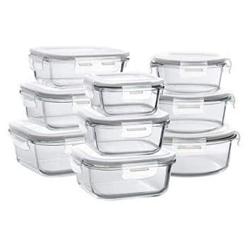 Bayco Glass-Storage Containers [9-pack]