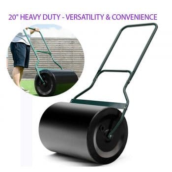 Sunnaday Heavy-Duty Lawn Roller with U-Handle