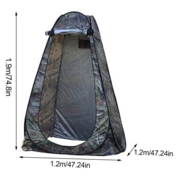 ZXCVBNM Pop-up Camping Privacy Tent