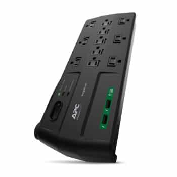 APC 11 Outlet Power Strip Surge Protector with USB Ports