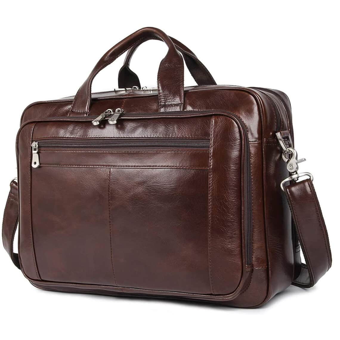 Top 10 Best Leather Briefcase For Men in 2024 Reviews | Buyer's Guide