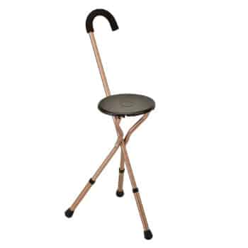 NOVA Folding Seat Cane, Great for Travel and Walking