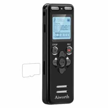 Aiworth 16GB Digital Voice Recorder
