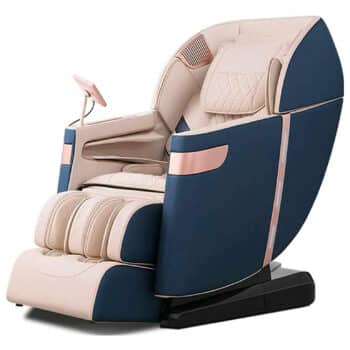 ZAMAX Zero Gravity Massage Chair with Arms (Color: Blue)