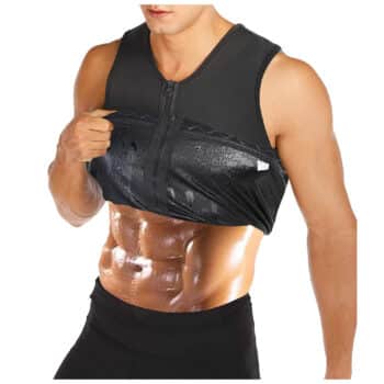 HOMETA Men Body Shaper Polymer Sauna Vest
