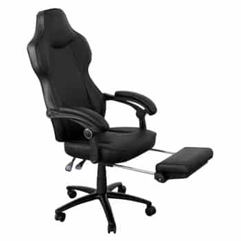 Haoguo Kimrace Ergonomic Reclining Back Gaming Chair with Footrest