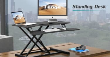 Height Adjustable Standing Desk Mount