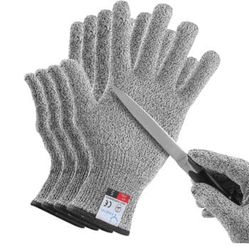 YINNEN 2 Pairs Cut Resistant Gloves